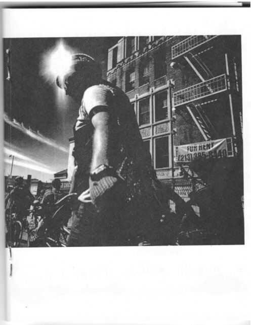 page from the LA dot ZINE